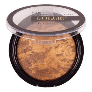 Lollis Terracotta Compact Powder & Blush 01
