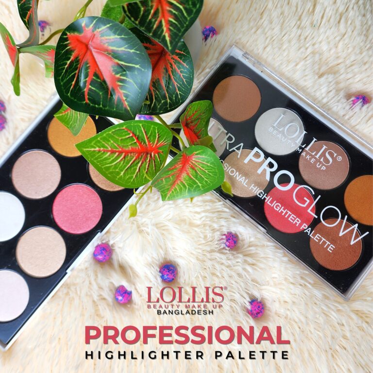 Lollis Ultra Pro Glow ( Professional Highlighter Palette)